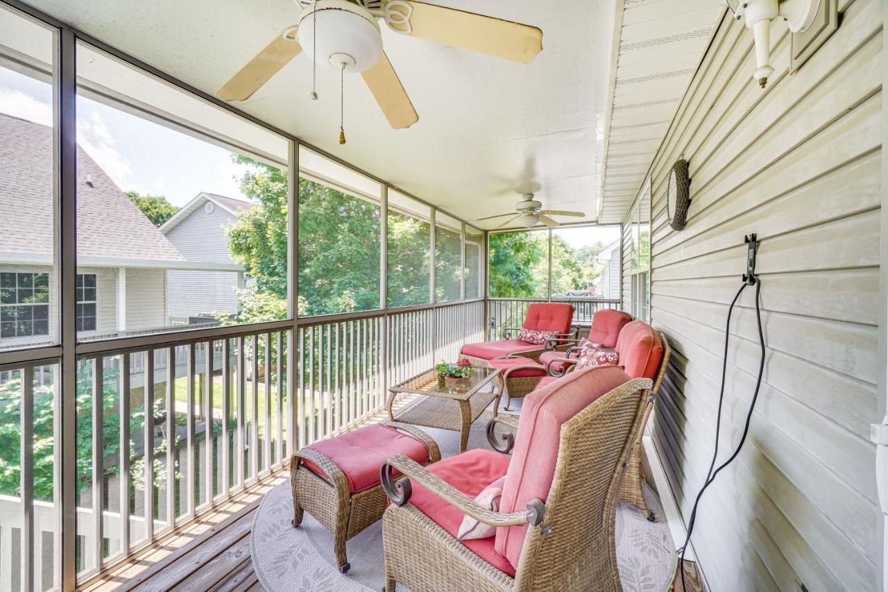Pigeon Forge Home With Screened Porch, 3 Mi To Town! Εξωτερικό φωτογραφία